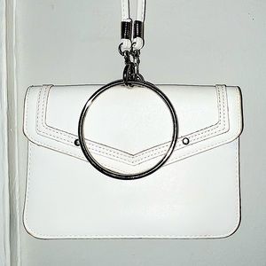 White crossbody bag/clutch